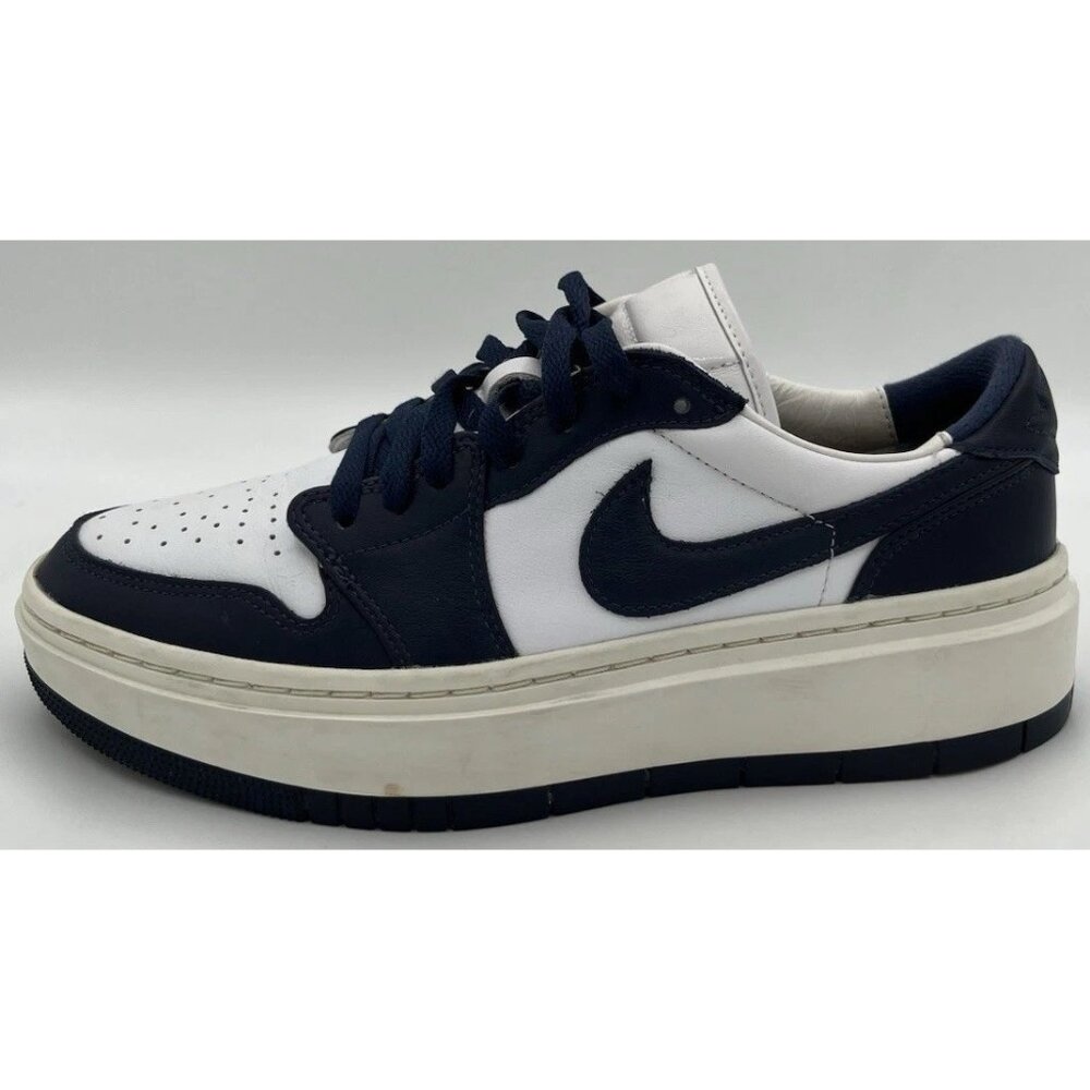 Nike Air Jordan 1 Low Elevate Women’s Size 10 Midnight Navy Sneakers DH7004-400 - Picture 5 of 11